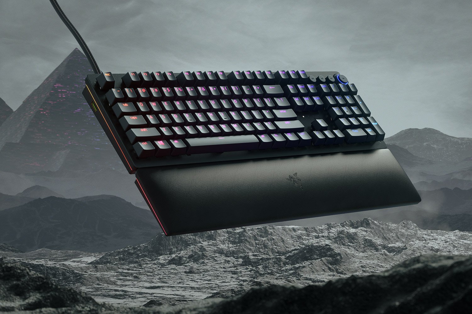 کیبورد گیمینگ ریزر Keyboard Gaming Razer HUNTSMAN V2 Full ANALOG