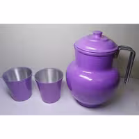 ست پارچ و لیوان روحی مدل R3 بنفش سه پارچه