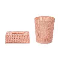 ست سطل و جا دستمال کاغذی

