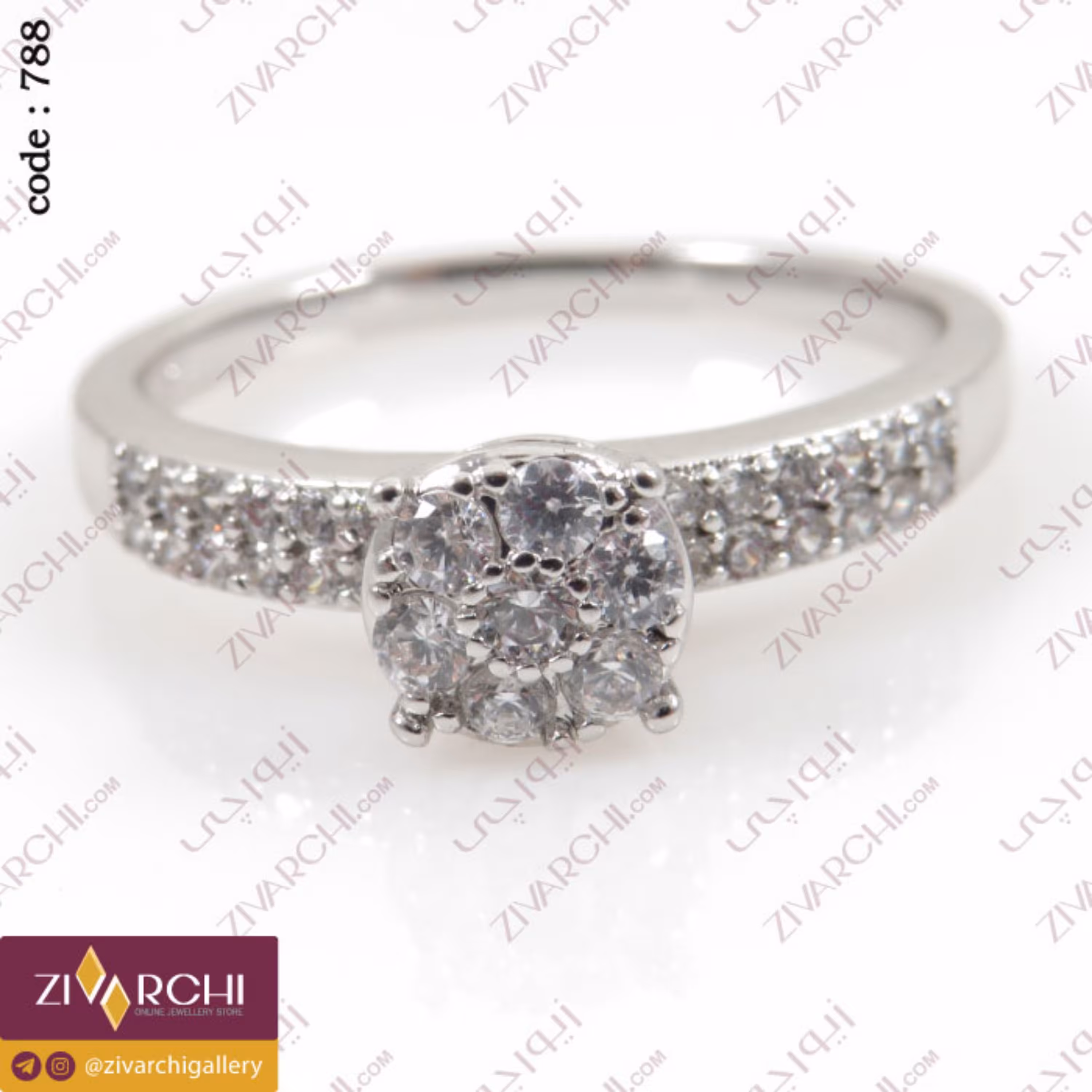 انگشتر ژوپینگ 788 (سایز 7)