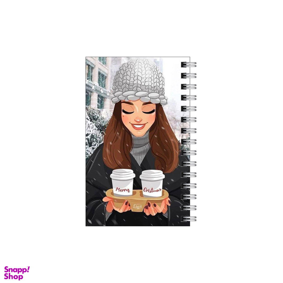 دفترچه یادداشت 60 برگ مدل to do list طرح استایل زمستانه کد 3707092