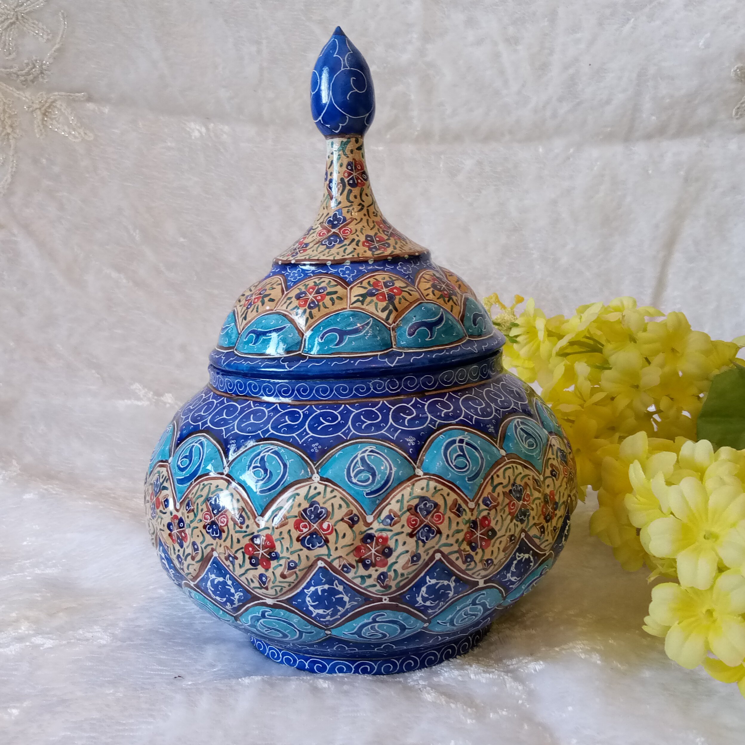 شکلات خوری مینا کاری کد 21