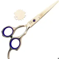 قیچی کات  آرایشگری لوپینا حرفه ای و فلزی با کیفیت عالی 