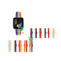 بند سیلیکونی ساعت ریلمی واچ Realme Watch مدل رنگین کمان