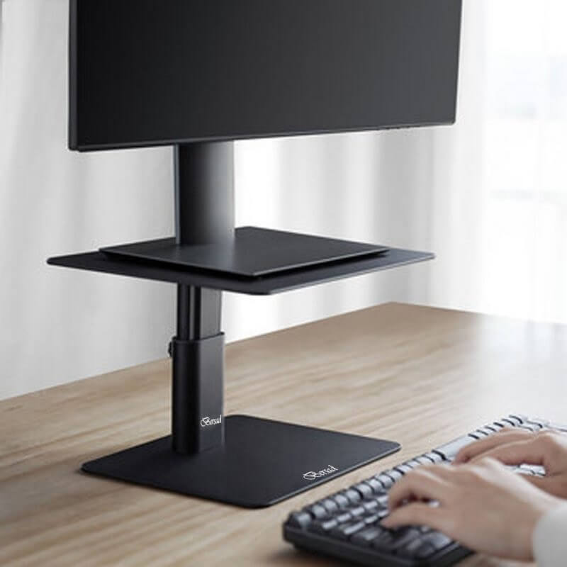پایه قابل تنظیم ارتفاع مانیتور و آل این وان مدل SMA-02