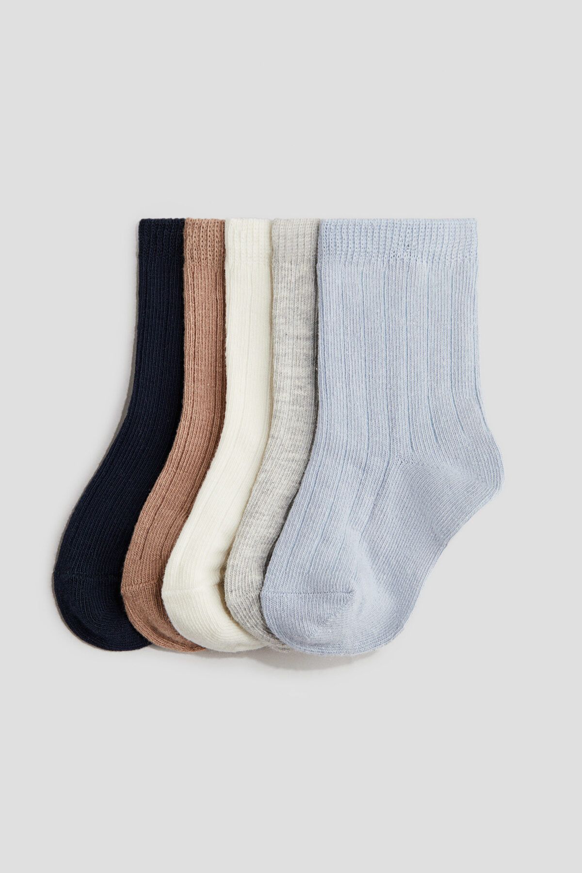 جوراب چند رنگ مردانه 5 قطعه ای اورجینال H M H&M