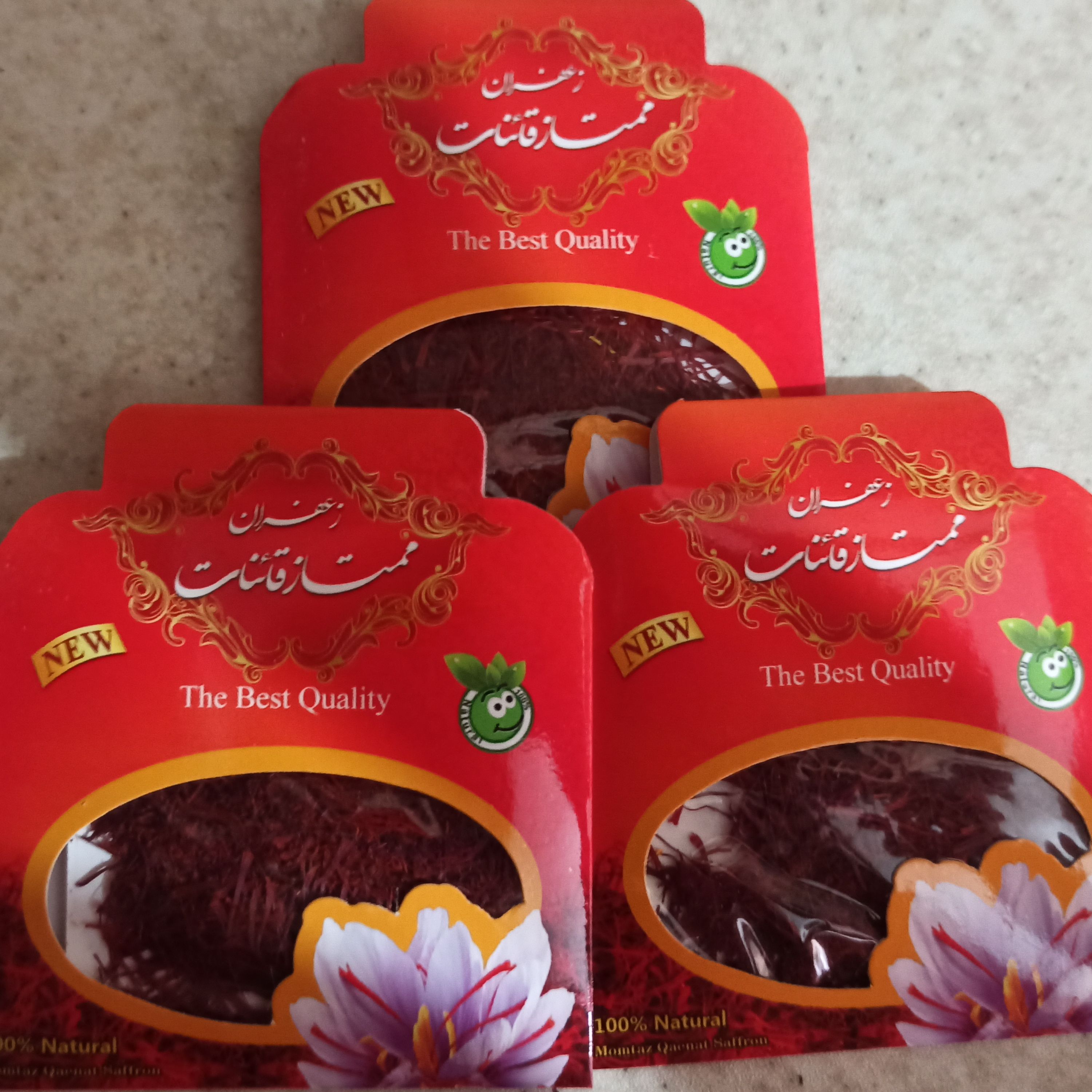 زعفران سرگل و نرمه نیم مثقال