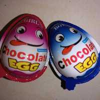 شکلات تخم مرغ شانسی chocolate egg