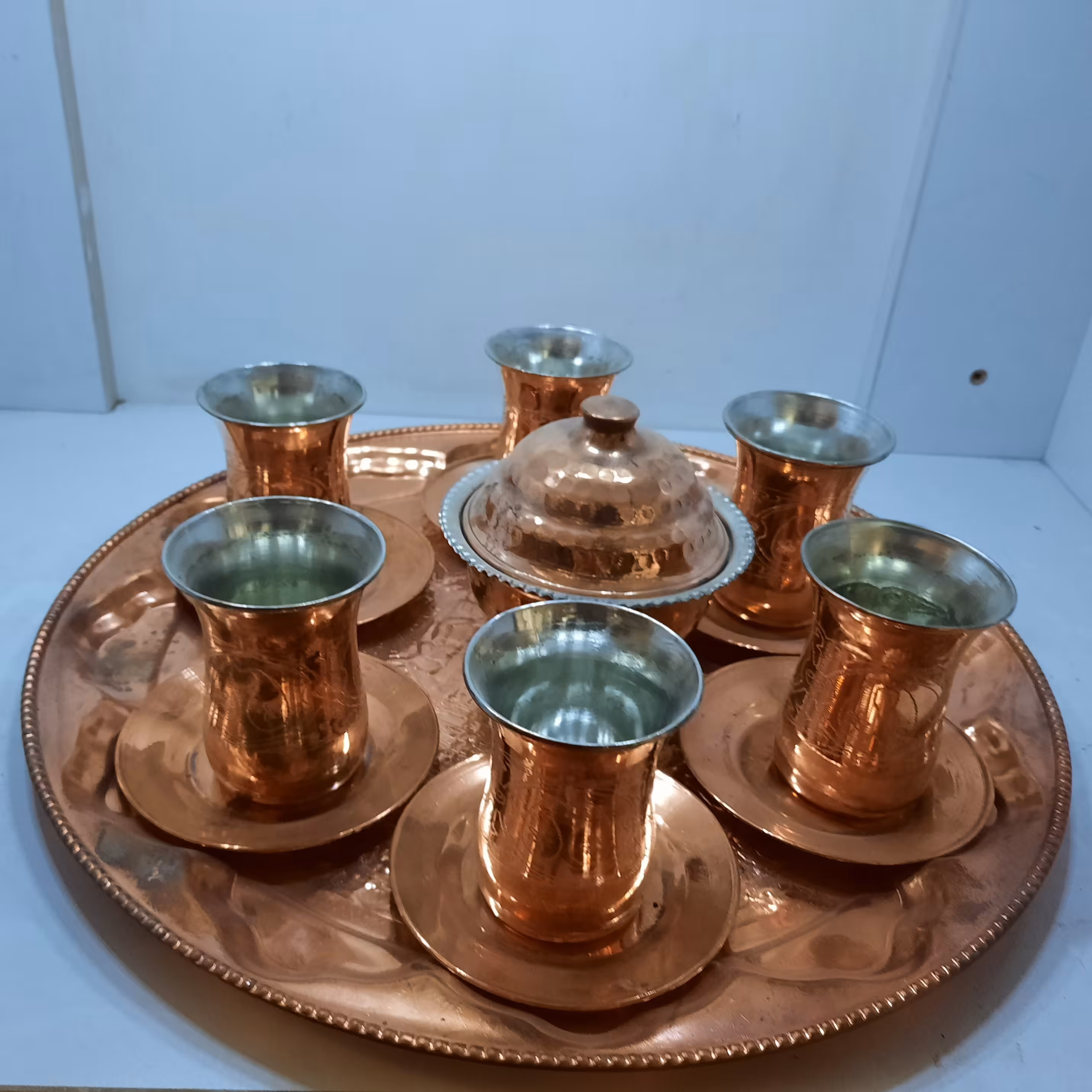 سرویس چایی خوری با قندان