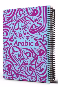 دفتر فرمول عربی آبی آسمانی 100 برگ  24*17 دات نوت dotnote