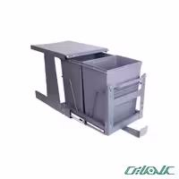 سطل زباله 2 مخزنه آلبا مدل S1007