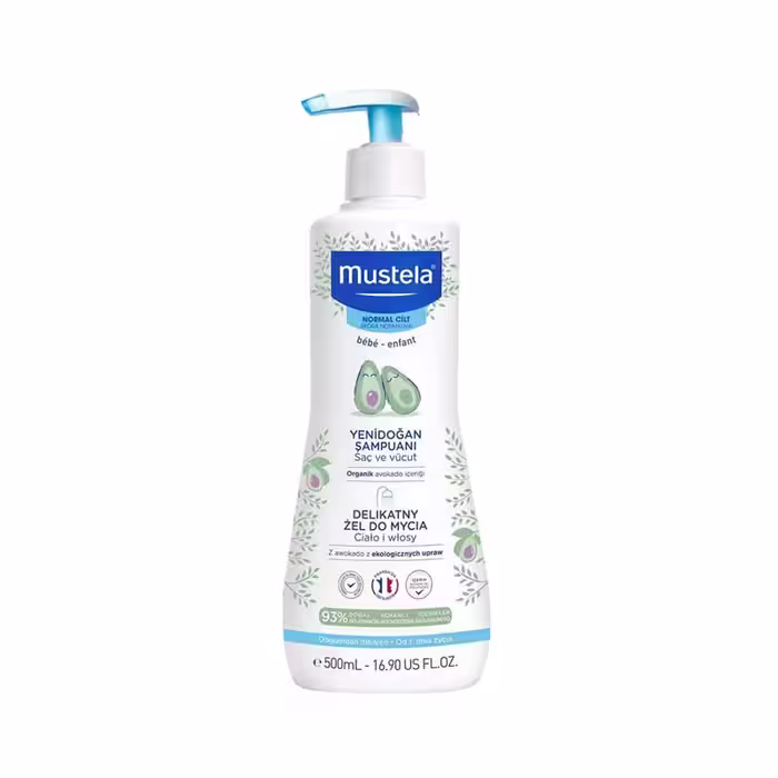 درمو کلینزینگ 500 میل با عصاره آووکادو موستلا Mustela
