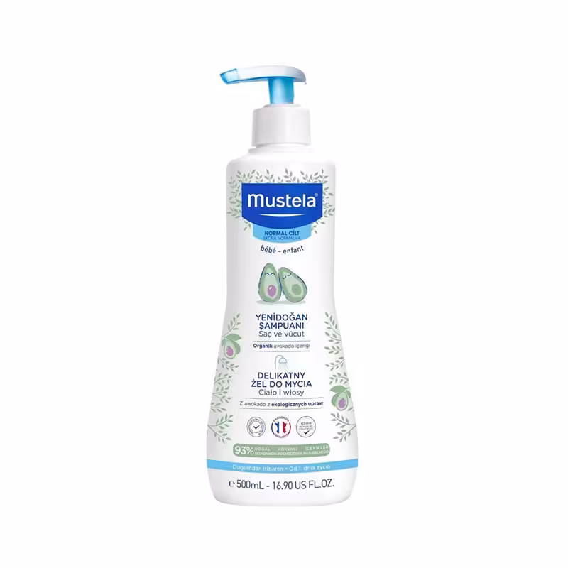 درمو کلینزینگ 500 میل با عصاره آووکادو موستلا Mustela