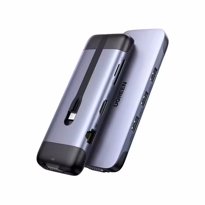 مبدل یوگرین مدل USB-C 9-Port Hub 70409