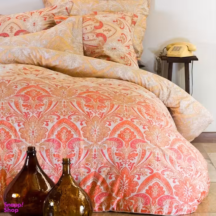 سرویس ملحفه و روبالشی تک نفره 4 تکه لایکو (Laico) مدل ماهمون سایز 200×120 سانتی متر