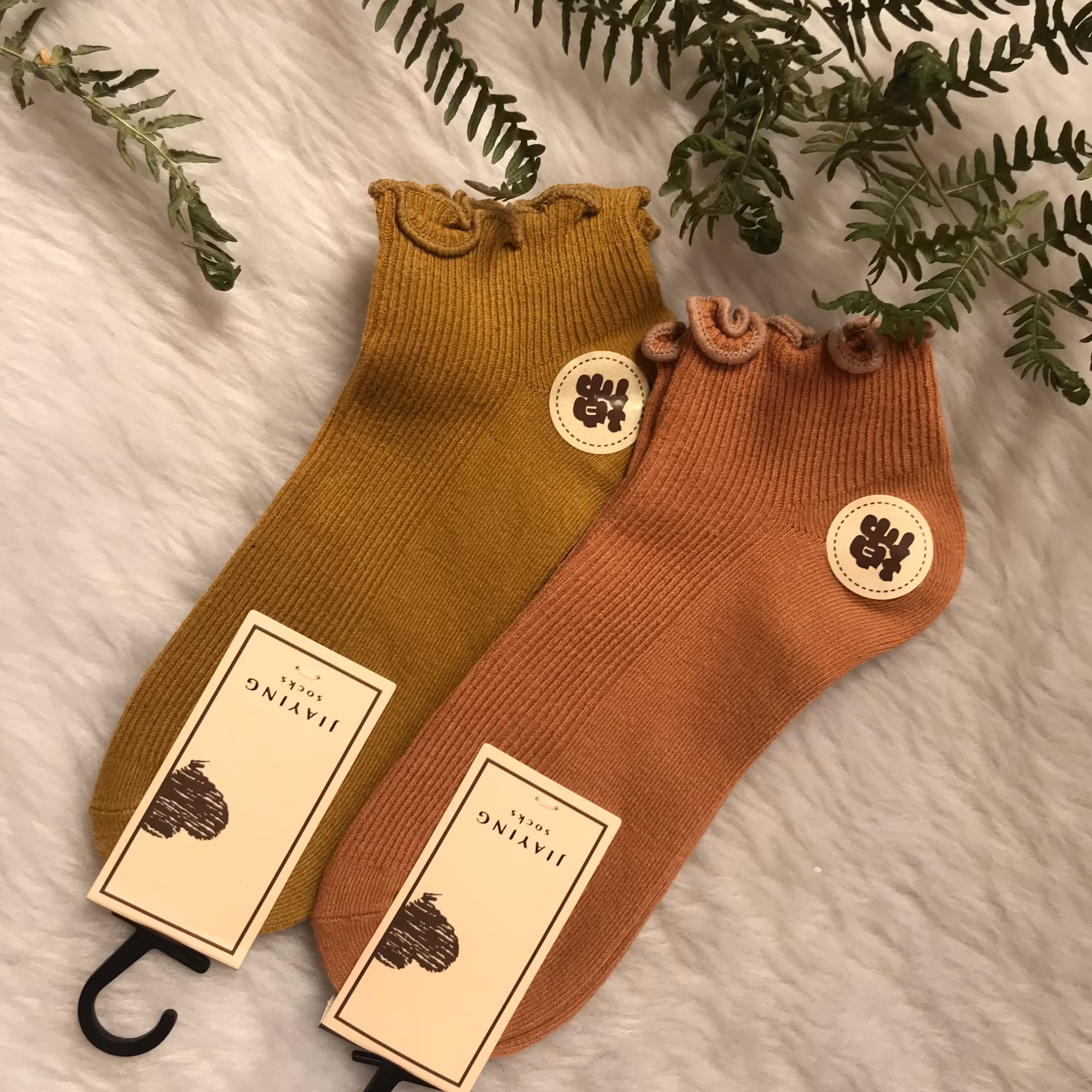 جوراب کبریتی لب فرفری دردورنگ مختلف 