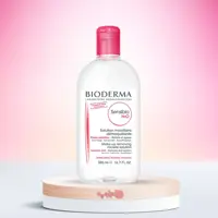 میسلار واتر بایودرما برای پوست حساس صورتی سنسیبو Sensibio حجم 500 میل