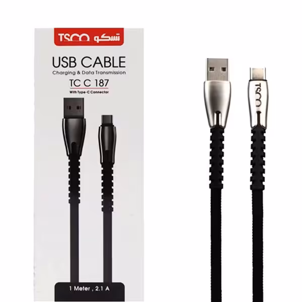 کابل شارژ Type-C تسکو TSCO TC C187