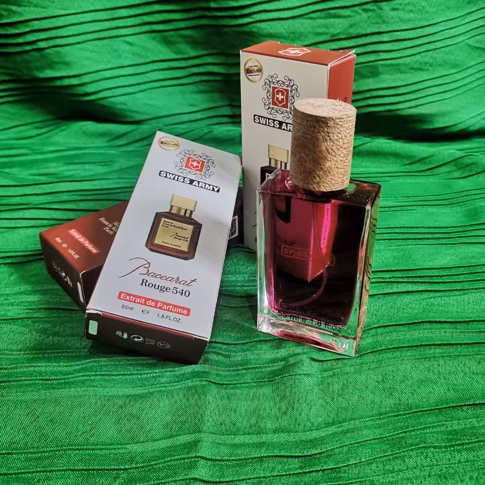 ادکلن عطرجیبی سوئیس آرمی مدل باکارات رژ540حجم 55میل