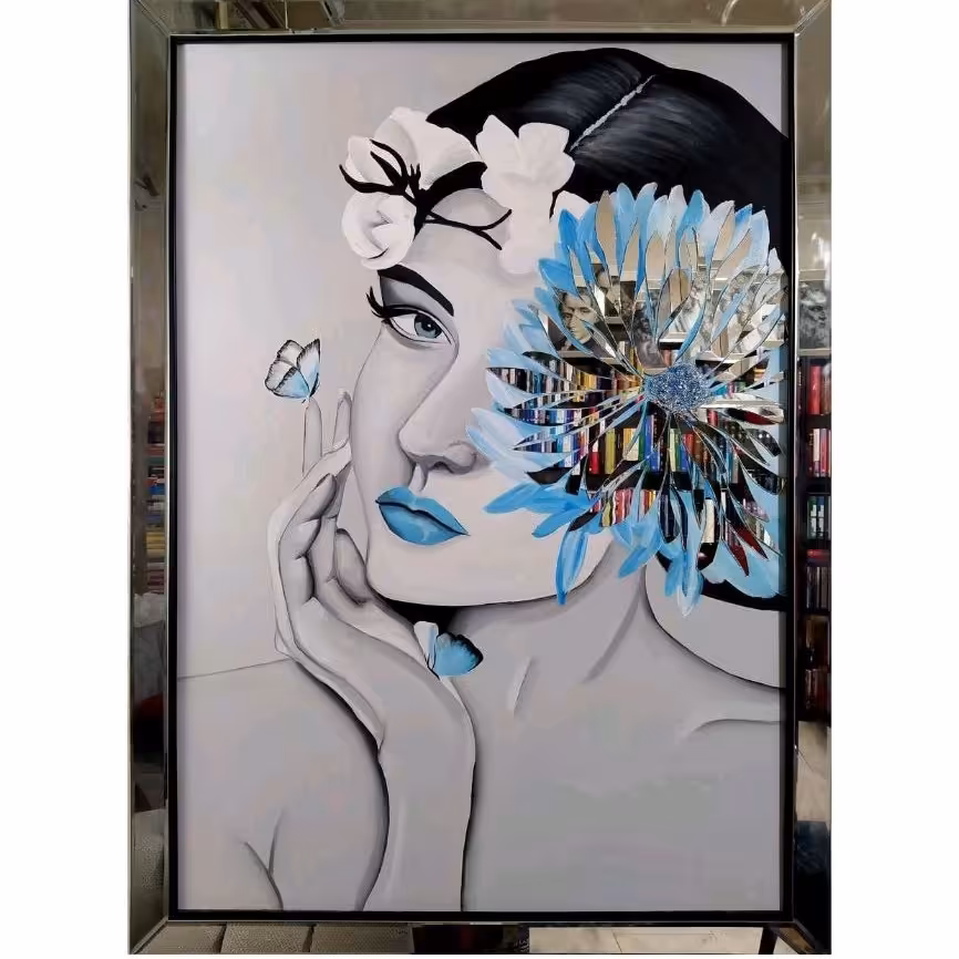 تابلو آینه ای گلچهره