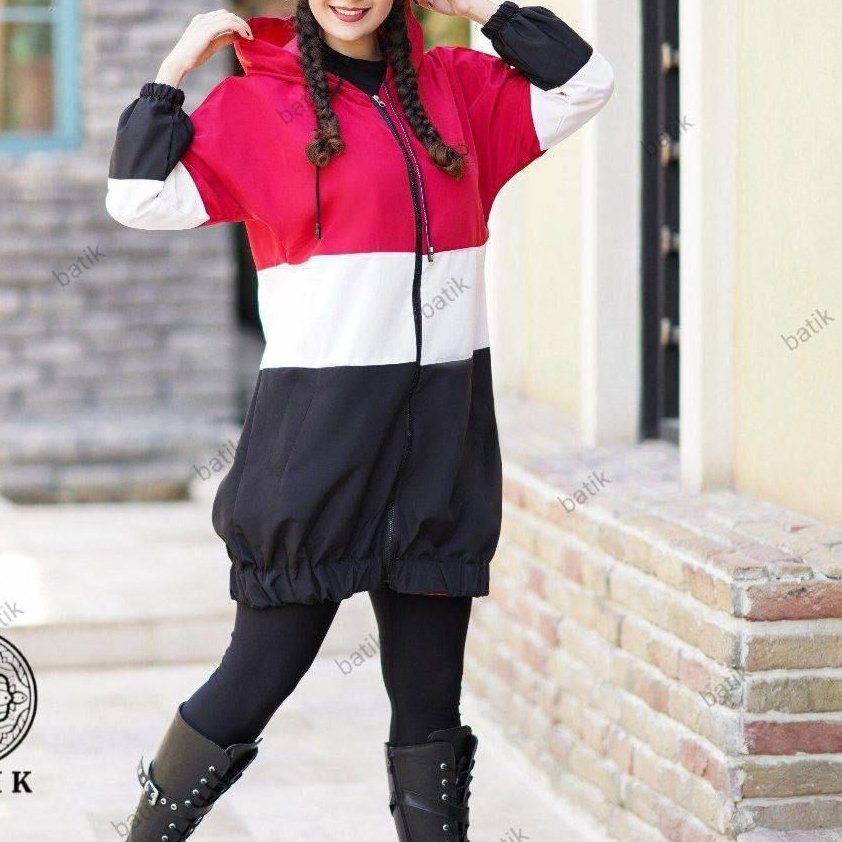 بارونی پرچمی سه رنگ تنه مموری