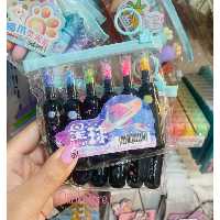 هایلایتر کهکشانی 6 رنگ باکیفیت عالی (پک6عددی)