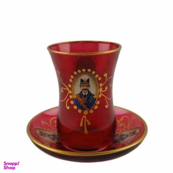 سرویس چای خوری 12پارچه مدل شاه عباسی