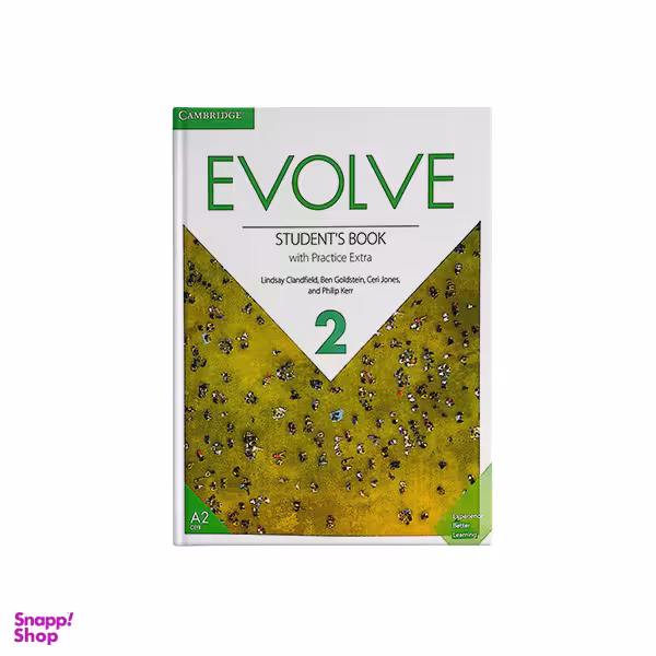 کتاب Evolve 2 به همراه کتاب کار اثر جمعی از نویسندگان انتشارات کمبریج
