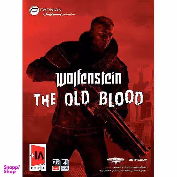بازی Wolfenstein the old blood مخصوص pc نشر پرنیان