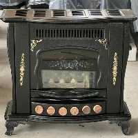 بخاری گازی شومینه 28000 مدل آروین رنگ مشکی