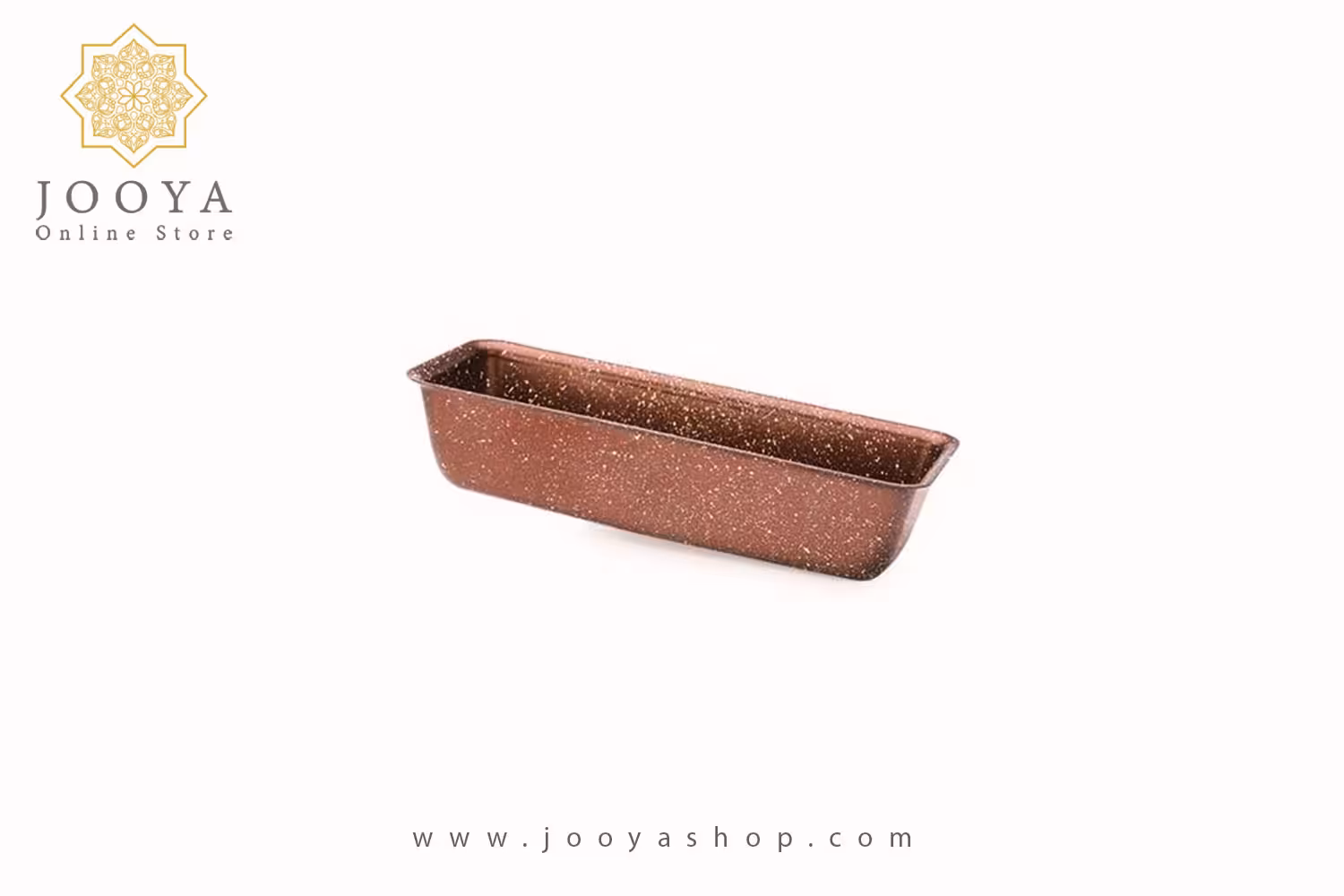 قالب کیک زرساب مدل مستطیل با پوشش گرانیت 31x12