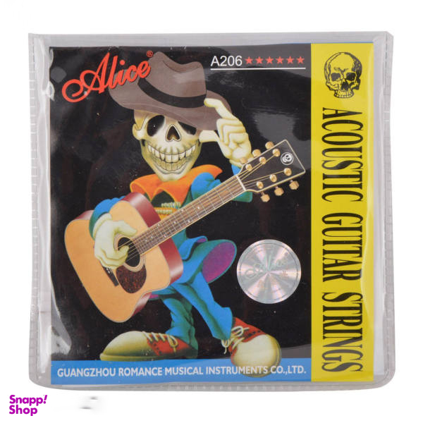 سیم گیتار آکوستیک مدل آلیس (Alise) کد A206