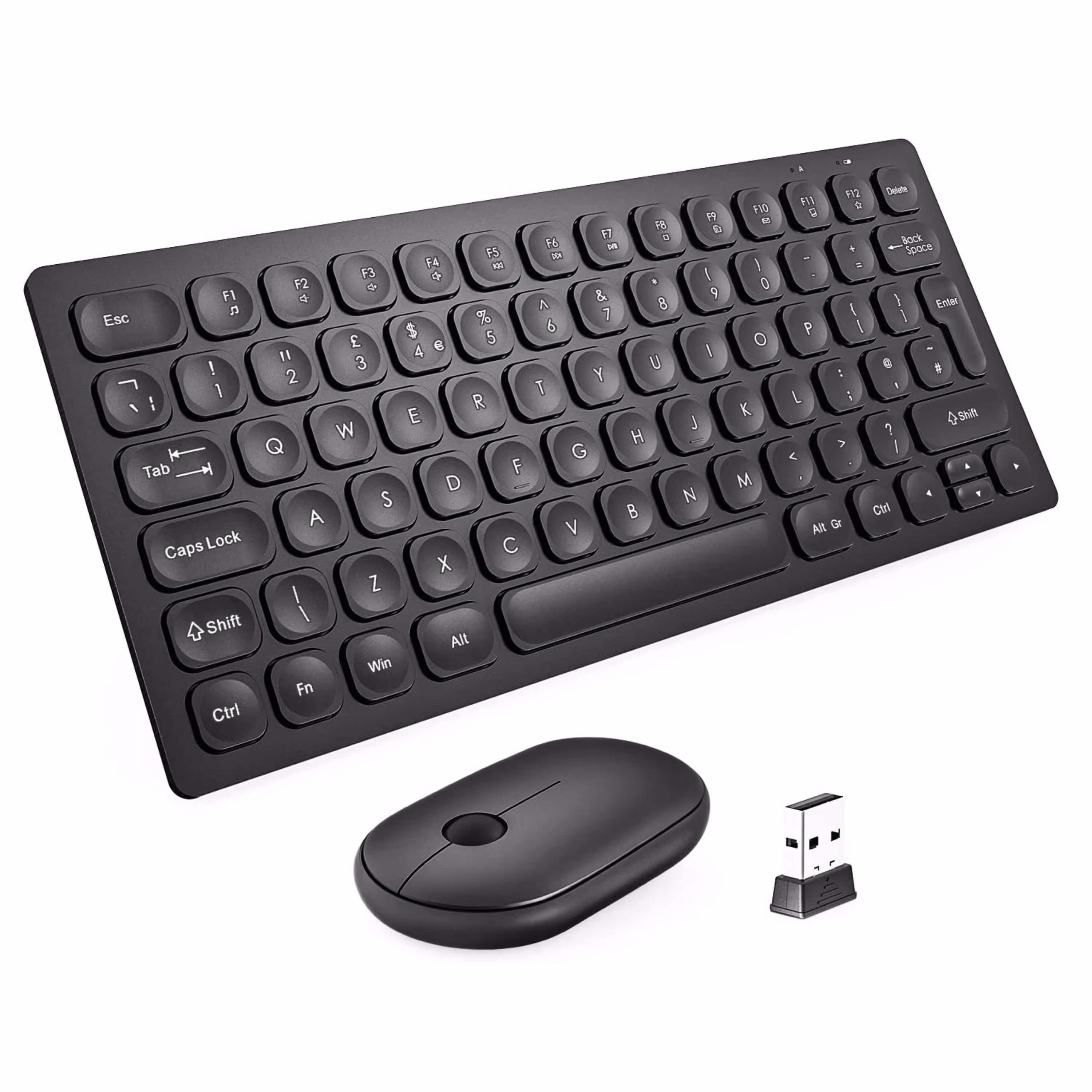 کیبورد و موس بی سیم سایلنت  با متریال ساخت فوق العاده