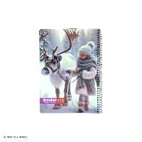 دفتر فنری 50برگ طلقی کلاسیک صنوبرقیمت نقدیsenobar 50sheets classic notebook