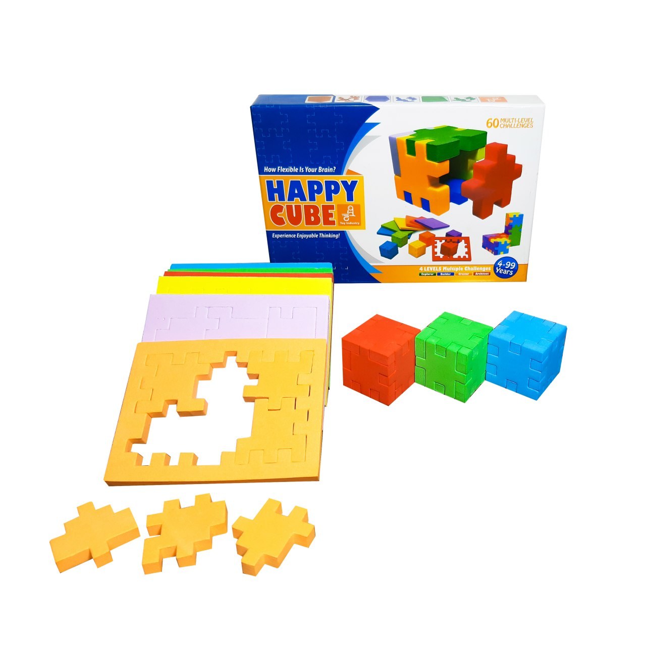 بازی هپی کیوب سلفونی فکرانه