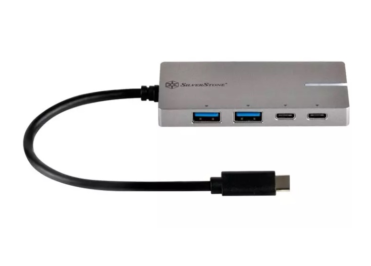 هاب مبدل Type-C به USB/TYPE-C سیلور استون مدل EP09
