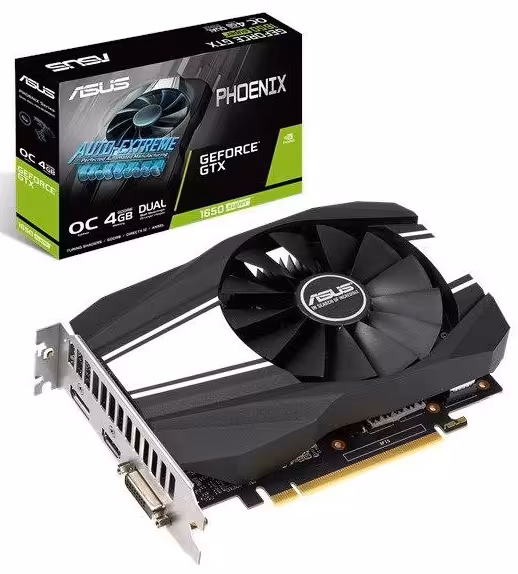 کارت گرافیک ایسوس مدل PH-GTX1650S-O4G با حافظه 4 گیگابایت