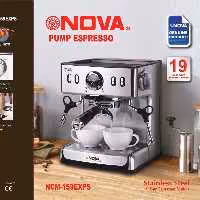 اسپرسو ساز نیمه صنعتی نوا مدل NCM - 159 پمپ ایتالیایی