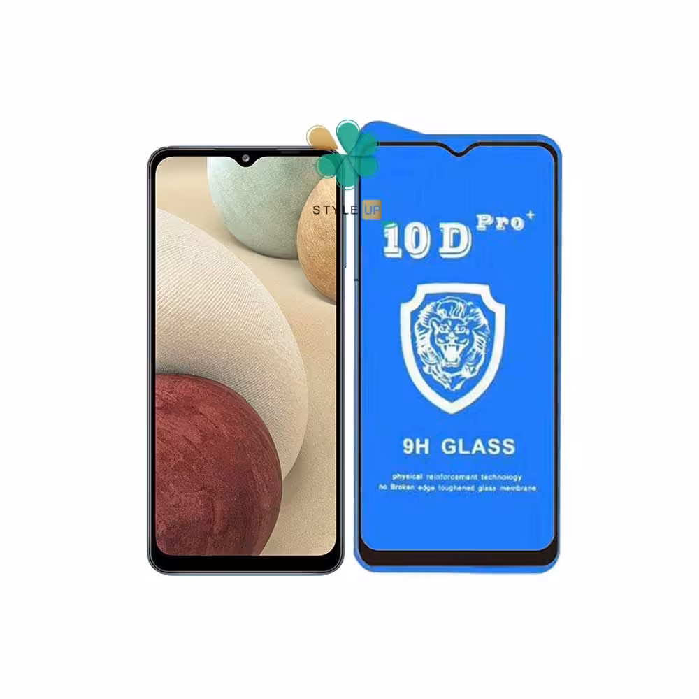 گلس تمام صفحه گوشی سامسونگ Galaxy A12 مدل 10D Pro