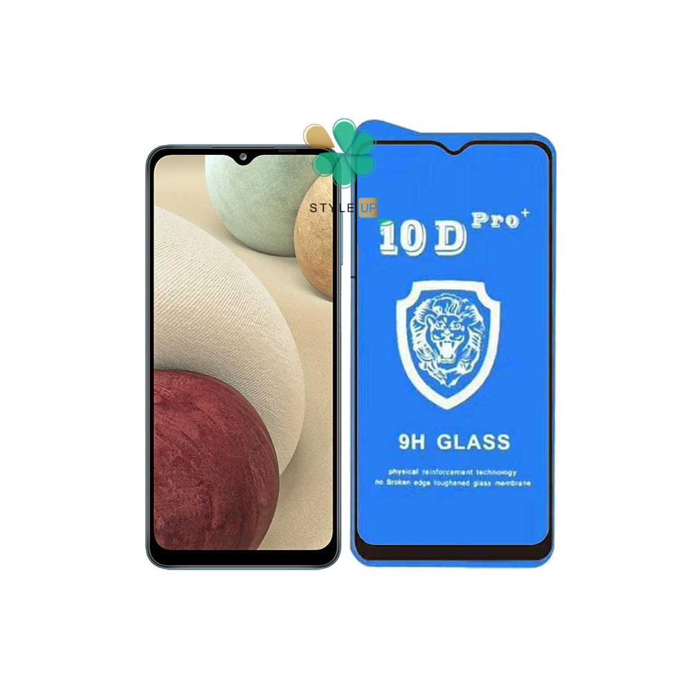 گلس تمام صفحه گوشی سامسونگ Galaxy A12 مدل 10D Pro