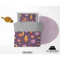 سرویس لحاف روتختی یک نفره 5 تکه کودک نوپه هوم Nopehome طرح فضایی کد TN10013