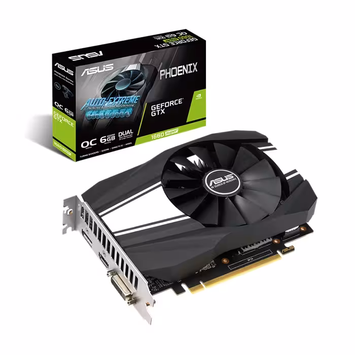 کارت گرافیک ایسوس Phoenix GeForce GTX 1660 SUPER OC Edition 6GB