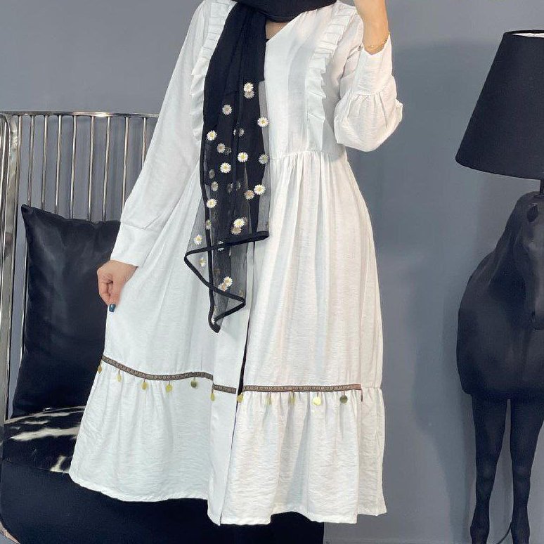 مانتو عروسکی سکه ای در چند رنگ زیبا