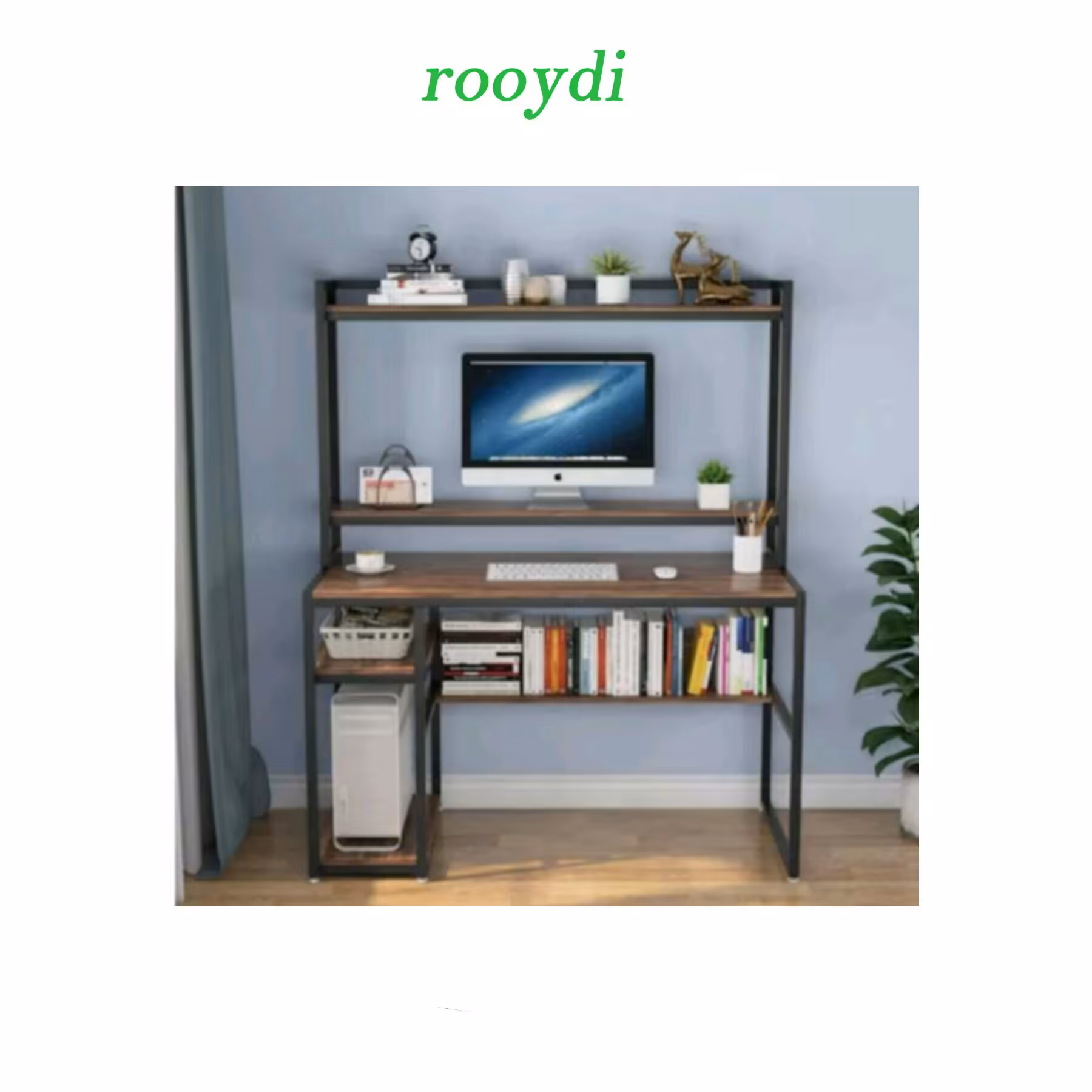 میز کامپیوتر تریب فلز و ام دی اف 