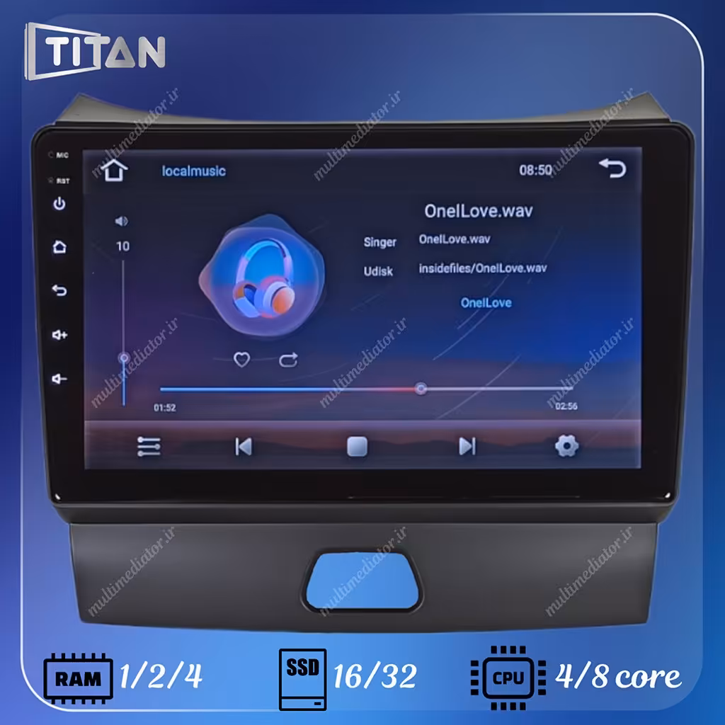 مانیتور اندروید فاو بسترن(B50f) (1396-1393)  تیتان با گارانتی یکساله