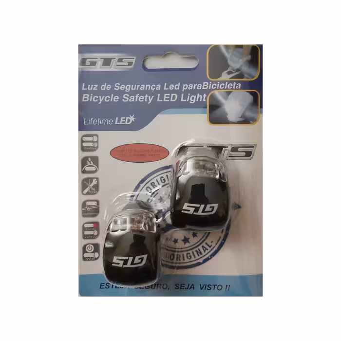 چراغ جلو و عقب دوچرخه برند Gts با کیفیت