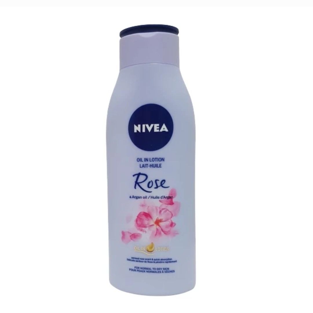 لوسیون بدن نیوا مدل Rose حجم 400 میلی لیتر