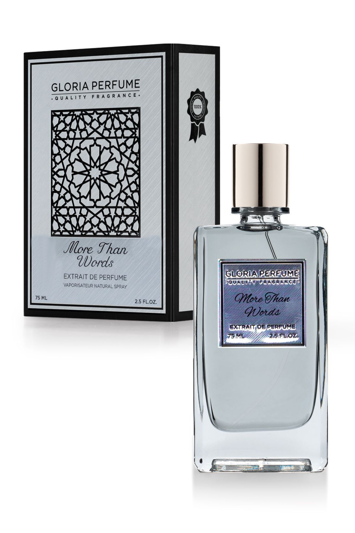 عطر بنفش مردانه و زنانه بیش از کلمات ادوپرفیوم 75 میل Gloria Perfume