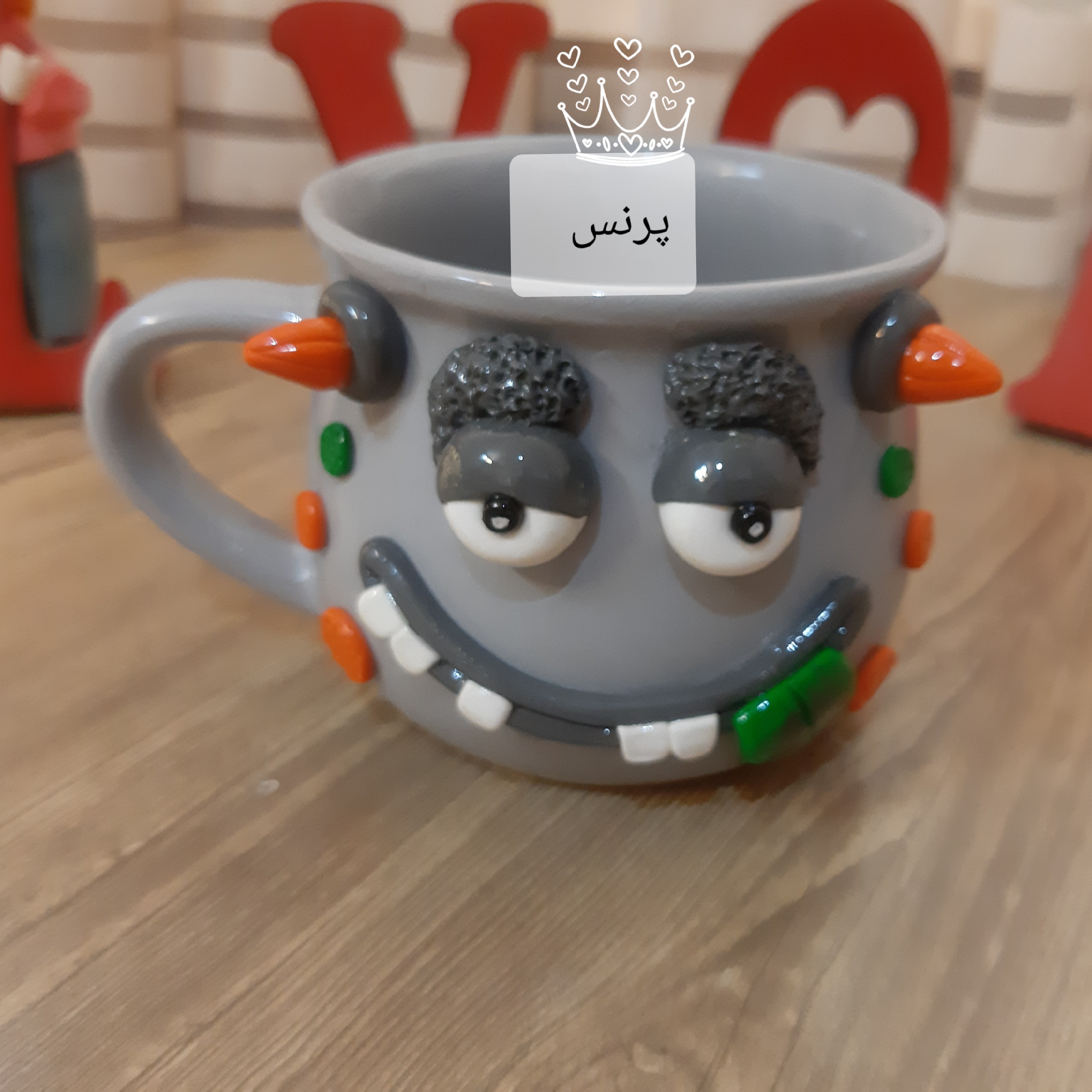 ماگ فنجونی  خمیری غول خنگ 4