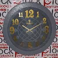 ساعت دیواری رولکس چوبی کد 111.طوسی پس کرایه 